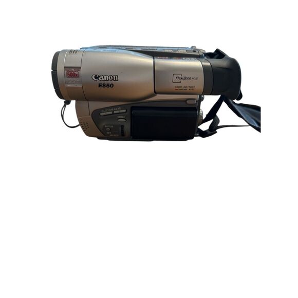 CANON ES50 8mM Video8 Camcorder Charger Battery Remote Bag & Tape Tested Works - Picture 3 of 9